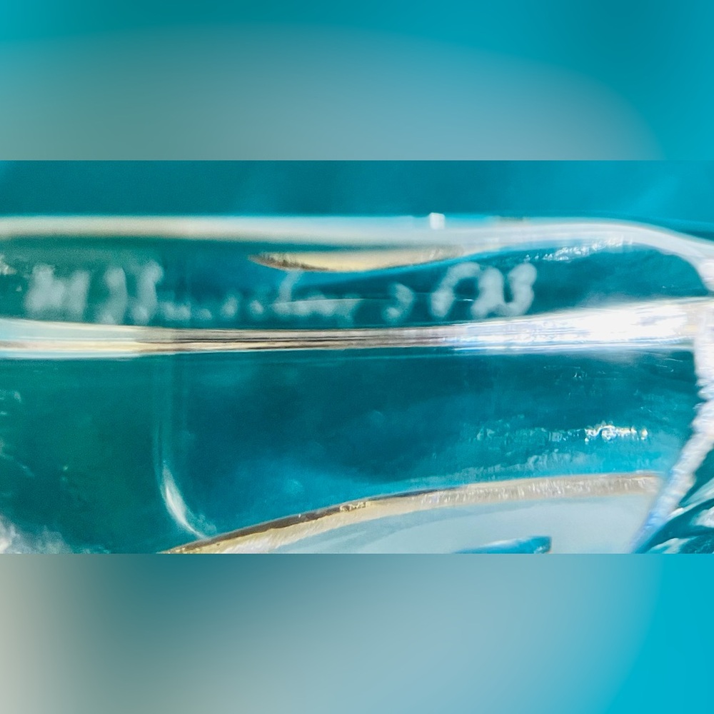 Dolphin glass paperweight - Picture 6 of 10